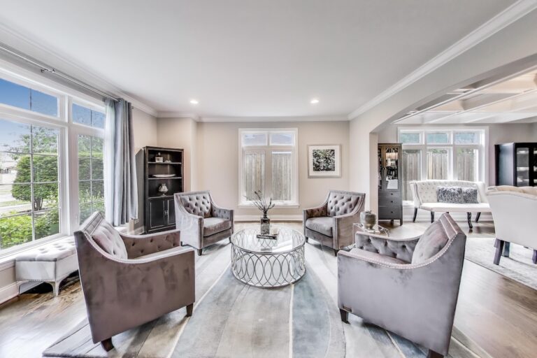 Large Living Room at 304 Fernwood Lane Glenview Illinois