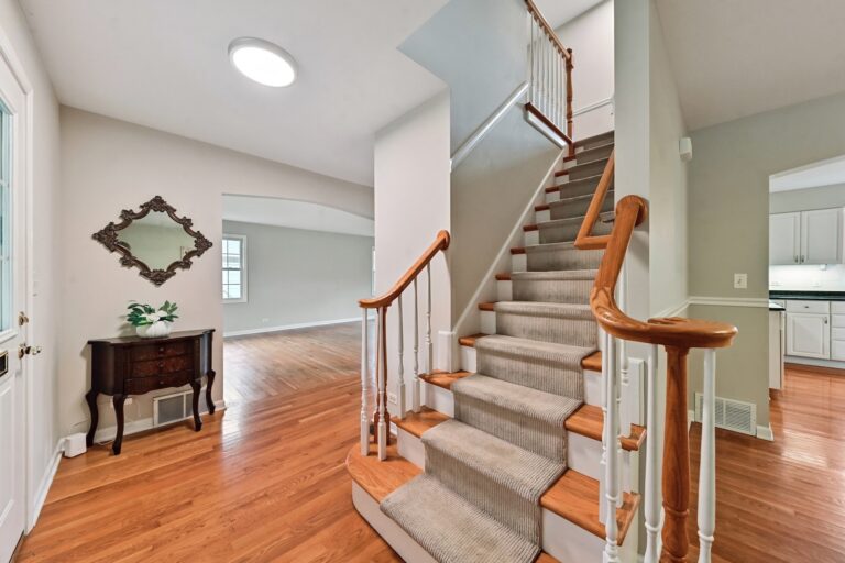entry way and upstairs
